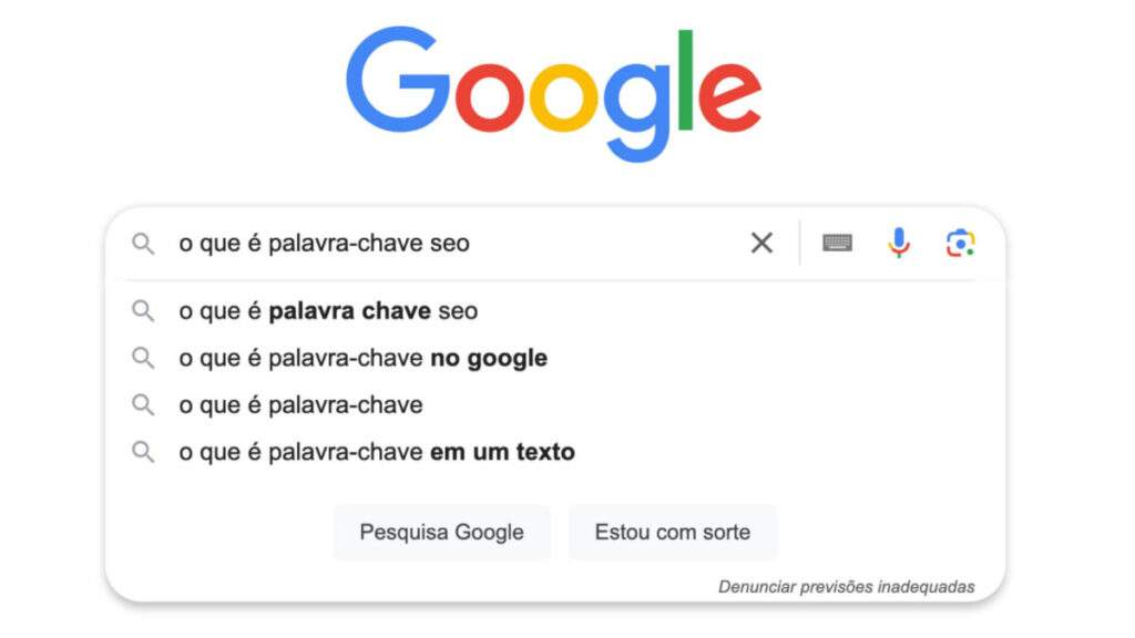 Palavras-chaves SEO